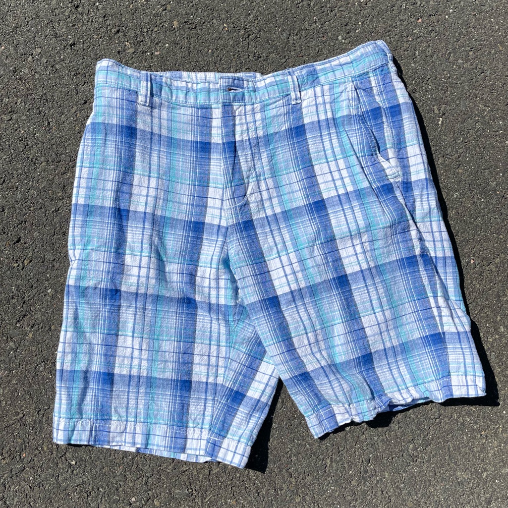 Tommy Bahama Island Duo Reversible Linen Walk Shorts Old Royal Mens Rare